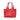 Red Gucci Small Diamante Leather Craft Tote