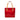 Red Louis Vuitton Monogram Vernis Houston Tote Bag