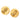 Gold Chanel CC Gold Plated Enamel Round Clip On Earrings