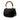 Black Gucci Calfskin Bamboo Night Satchel