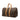 Brown Louis Vuitton Monogram Keepall 45 Travel Bag