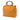 Yellow Chanel CC Caviar Wood Top Handle Tote