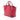 Red Gucci Mini Calfskin Swing Satchel