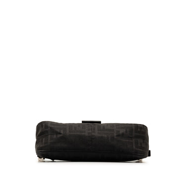 Black Fendi Zucca Shoulder Bag