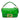 Green Fendi Mini Zucca Embossed Leather Baguette Satchel - Designer Revival