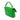 Green Fendi Mini Zucca Embossed Leather Baguette Satchel - Designer Revival