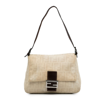 Brown Fendi Zucca Mamma Forever Shoulder Bag - Designer Revival
