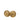 Gold Chanel CC Gold Plated Round Crest Clip On Earrings