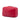 Red Chanel Medium Quilted Lambskin Curvy Cosmetic Pouch