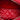 Red Chanel Medium Quilted Lambskin Curvy Cosmetic Pouch