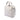 White Bottega Veneta Intrecciato Trimmed Nappa Business Bag