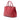 Red Prada Large Saffiano Lux Galleria Double Zip Satchel
