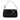 Black Burberry Supernova Check Wool Shoulder Bag