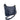 Blue Fendi Medium Leather Selleria Crossbody