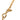 Gold Chanel Gold Plated Quilted CC Pendant Necklace
