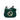 Green Gucci Textured Calfskin Blondie Card Case on Strap Crossbody Bag - Designer Revival