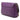 Purple Gucci Medium Calfskin Soho Chain Flap Crossbody