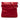 Red Gucci GG Nylon Flat Messenger Bag