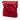 Red Gucci GG Nylon Flat Messenger Bag