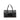 Black Burberry Leather Boston Bag