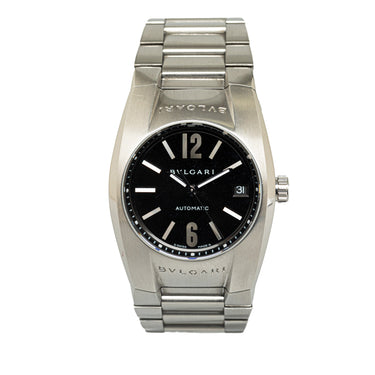 Silver Bvlgari Automatic Stainless Steel Ergon Watch - Designer Revival