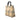 Beige Burberry House Check Coated Canvas Tote