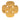 Gold Chanel CC Gold Plated Gripoix Clover Brooch