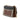 Brown Gucci Small GG Supreme Padlock Crossbody - Designer Revival