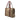 Beige Gucci GG Canvas Web Business Bag