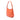 Orange Prada Saffiano Lux Shoulder Bag