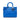 Blue Dior Large Lambskin Cannage Lady Dior Satchel