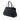 Black Gucci Leather Soho Convertible Tote Satchel