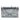 Silver Dior Metallic Patent Microcannage Diorama Wallet on Chain Crossbody Bag