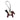 Red Hermès Milo Lambskin and Swift Grigri Rodeo Pegase Bag Charm PM Key Chain