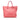 Pink Prada Saffiano Soft Tote Satchel - Designer Revival