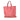 Pink Prada Saffiano Soft Tote Satchel