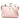 Pink Fendi Small Lambskin DotCom Click Shoulder Bag