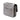 Gray Chanel Medium Metallic Crackled Calfskin Clams Pocket Flap Shoulder Bag