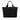 Black Chanel Old Travel Line Nylon Tote