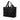 Black Chanel Old Travel Line Nylon Tote