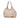 Beige Prada Vitello Daino Open Convertible Tote Satchel - Designer Revival