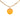 Gold Chanel CC Gold Plated Resin Camellia Round Pendant Necklace