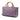 Purple Gucci Medium Calfskin Bamboo Shopper Satchel