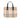 Brown Burberry House Check Canvas Handbag