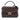 Brown Louis Vuitton Damier Ebene Croisette Satchel