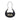 Black Fendi Mini Leather Cookie Hobo