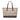 Brown Burberry House Check Canvas Tote