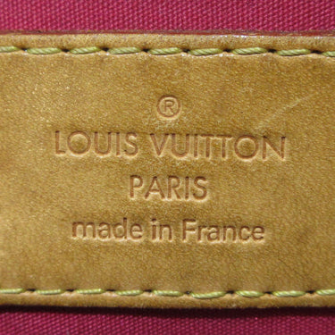 Red Louis Vuitton Monogram Vernis Alma PM Satchel