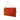 Red Gucci Suede Rajah Pouch