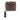 Brown Chanel Quilted Suede Tassel Vanity Bag
